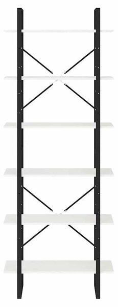 Fehér tömör fenyőfa magasszekrény 80 x 30 x 210 cm