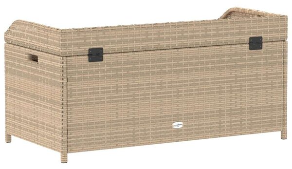 VidaXL Kertre Kész Tárolópad - Polyrattan - 100x50x52 cm