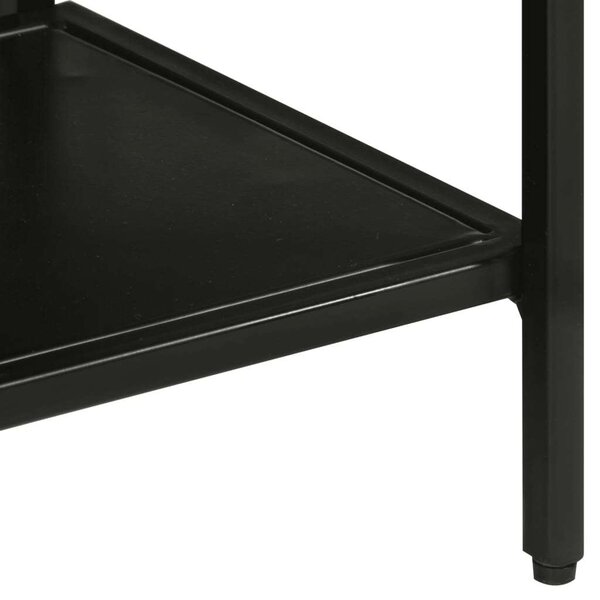 VidaXL Mangófa Tálalóasztal - Ipari Stílus - 110x30x75 cm