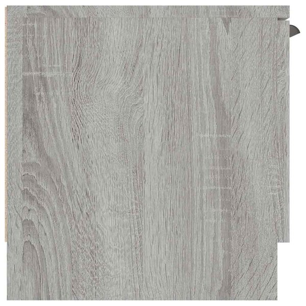 Szürke sonoma színű szerelt fa TV-szekrény 102 x 35 x 36,5 cm