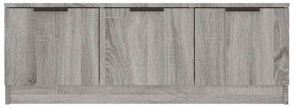 Szürke sonoma színű szerelt fa TV-szekrény 102 x 35 x 36,5 cm