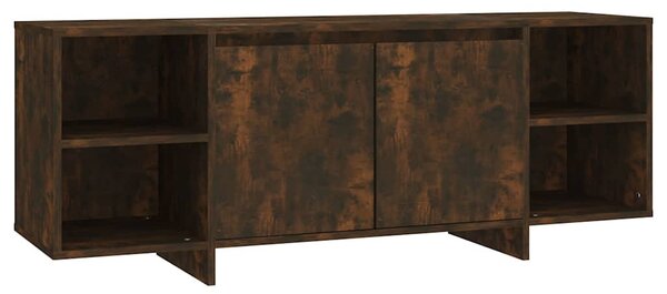 Füstös tölgy színű szerelt fa TV-szekrény 130x35x50 cm