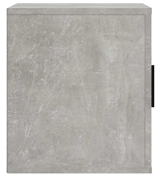 Betonszürke szerelt fa TV-szekrény 100x35x40 cm