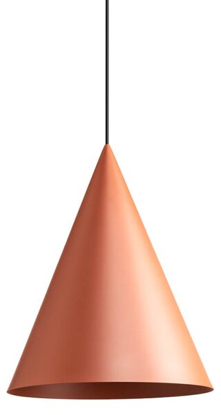 Függőlámpa KONOS, matt terrakotta, matt fehér, 42W, 149 cm