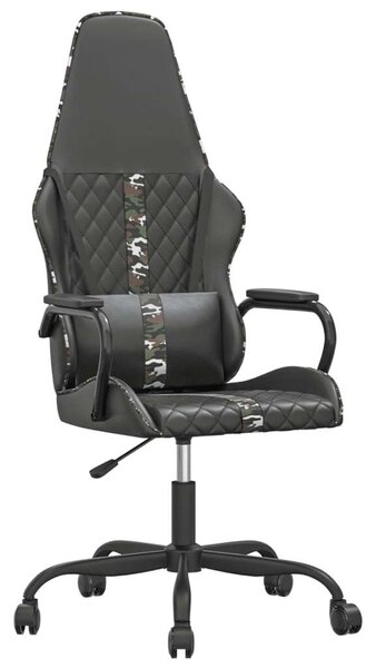 Gamer Szék - Masszázsos - Terepszínű/Fekete