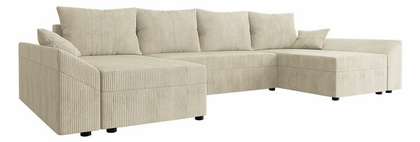 Sarokkanapé Memphis 105, Kárpit, 82x317x140cm