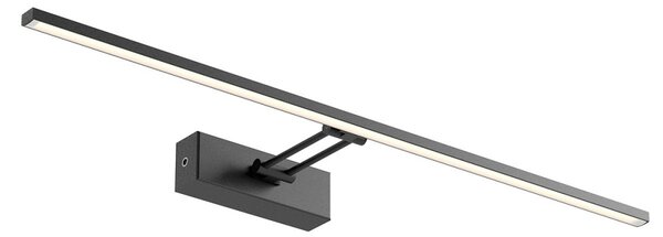 Fali lámpa LINEAR, matt fekete, 16,4W