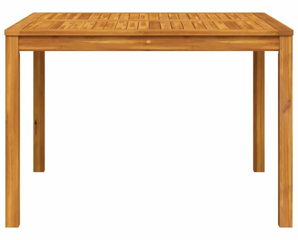 VidaXL tömör akácfa kerti étkezőasztal 110 x 110 x 75 cm