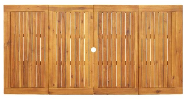 VidaXL Akácfa Kerti Asztal - 180x90 cm