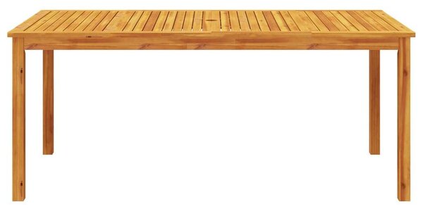 VidaXL Akácfa Kerti Asztal - 180x90 cm