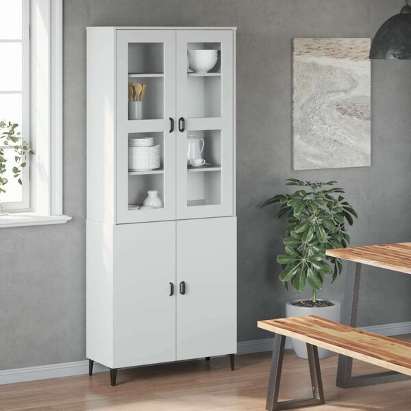 VidaXL VIKEN Fehér Tálalószekrény Felső Elem - 80x35x110 cm