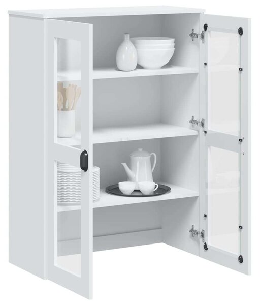 VidaXL VIKEN Fehér Tálalószekrény Felső Elem - 80x35x110 cm