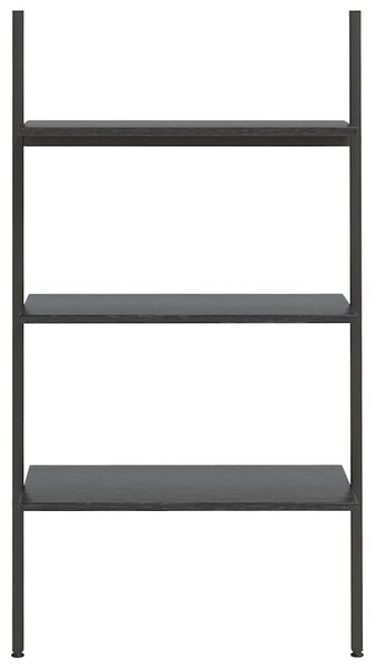 3 szintes fekete létrapolc 64 x 34 x 116 cm