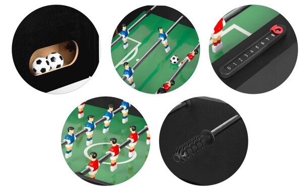 NeoSport összecsukható Csocsóasztal 120x60x80cm