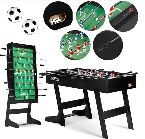 NeoSport összecsukható Csocsóasztal 120x60x80cm