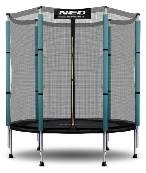 Neo-Sport külső hálós Trambulin 140cm - Zöld