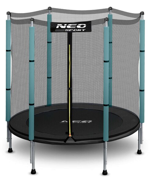 Neo-Sport külső hálós Trambulin 140cm - Zöld