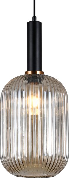 Italux glamour modern függeszték antiola borostyán fekete itxpnd55881lbkamb