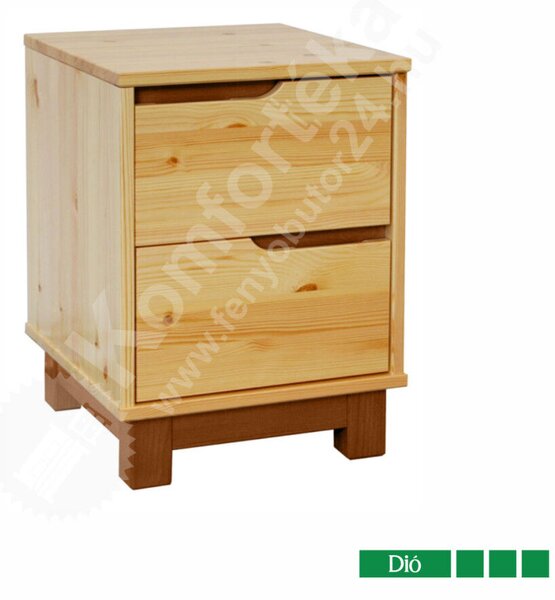 Lexa éjjeliszekrény 2 fiókos Wenge