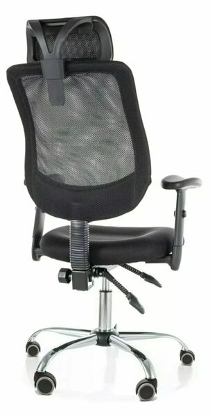 Fekete irodai szék FLEXISEAT Q-118RC