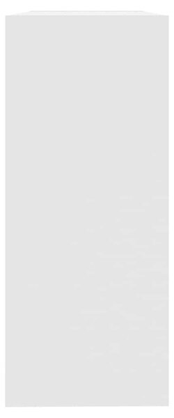 Fehér térelválasztó könyvszekrény 100 x 30 x 72 cm