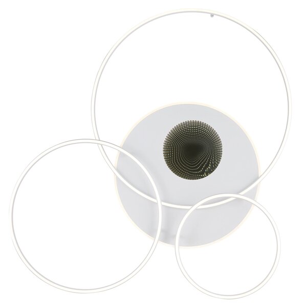 INVERTINA LED mennyezeti lámpa, matt fehér, 126,4 cm, 70W, 4599 lm, 2700–6500 K