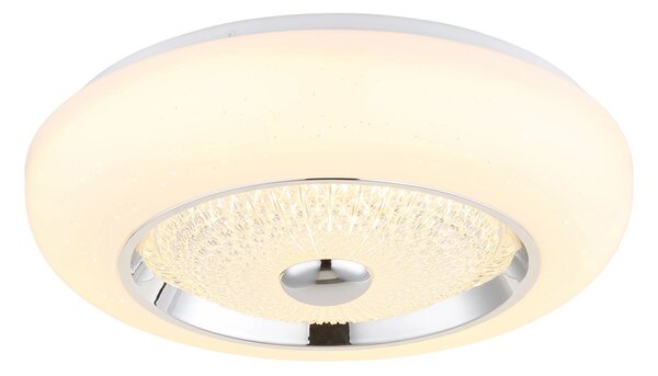GRAHAM LED mennyezeti lámpa, matt fehér, Ø38,5 cm, 24W, 2038 lm, 2700/4000/6000 K