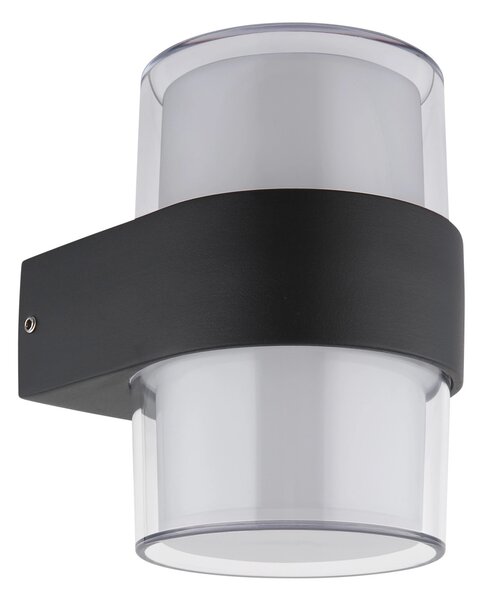 IGNACIO LED kültéri fali lámpa, antracit, 13 cm magas, 10W, 980 lm, 3000 K
