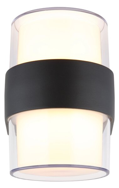 IGNACIO LED kültéri fali lámpa, antracit, 13 cm magas, 10W, 980 lm, 3000 K
