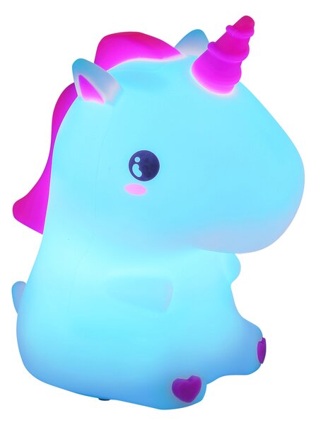 UNICORN LED asztali lámpa, matt fehér, 15 cm magas, 1,5W, 20 lm
