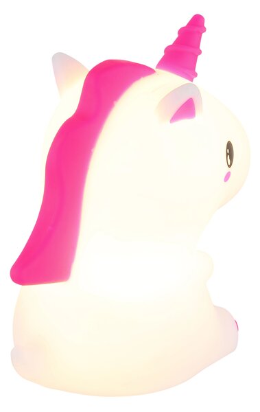 UNICORN LED asztali lámpa, matt fehér, 15 cm magas, 1,5W, 20 lm