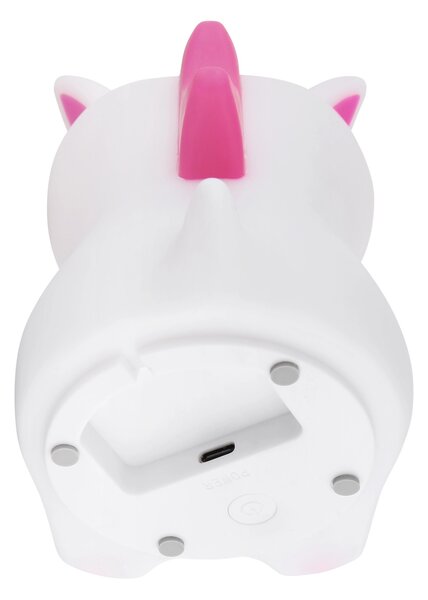 UNICORN LED asztali lámpa, matt fehér, 15 cm magas, 1,5W, 20 lm