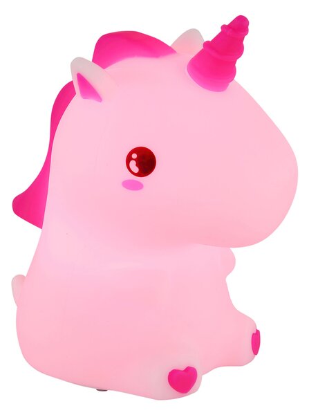 UNICORN LED asztali lámpa, matt fehér, 15 cm magas, 1,5W, 20 lm