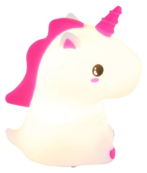UNICORN LED asztali lámpa, matt fehér, 15 cm magas, 1,5W, 20 lm