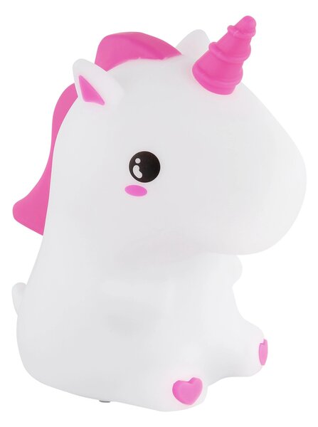 UNICORN LED asztali lámpa, matt fehér, 15 cm magas, 1,5W, 20 lm