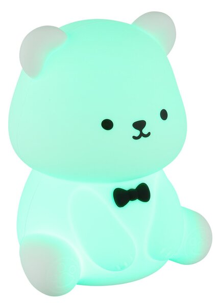 TEDDY LED asztali lámpa, matt fehér, 12,9 cm magas, 1W, 35 lm