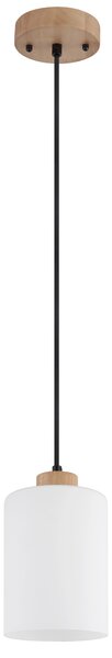 ROWENA függőlámpa, barna, Ø15 cm, 1×E27