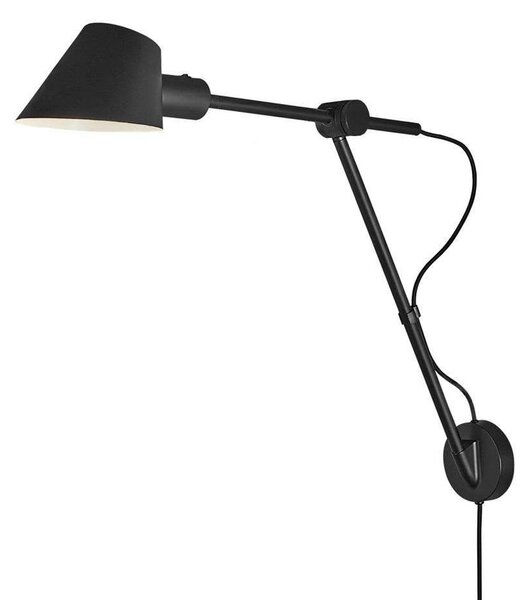 Fali Lámpa DFTP by Nordlux, Fekete, Nappali, Alumínium