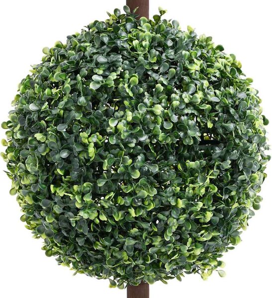 Zöld gömbalakú cserepes műpuszpáng 118 cm