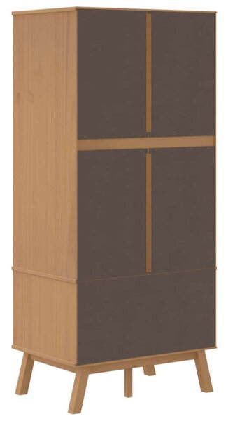 VidaXL OLDEN Fenyőfa Gardrób - 76,5x53x172 cm
