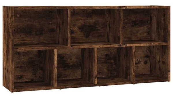 Füstös tölgy színű könyvszekrény 50 x 25 x 106 cm