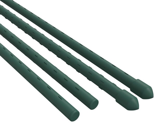 30 db zöld acél kerti növénykaró 60 cm