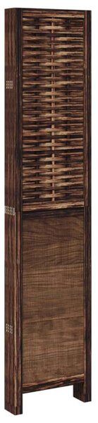 VidaXL 6 Paneles Térelválasztó - Tömörfa - 210x180 cm
