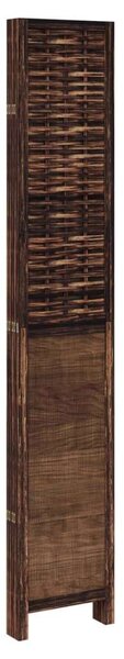 5 Paneles Bambusz Fa Térelválasztó - 175x220cm