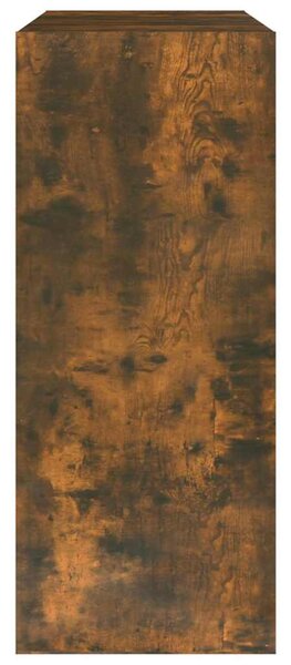 Füstös tölgy színű könyvszekrény/térelválasztó 80x30x72 cm