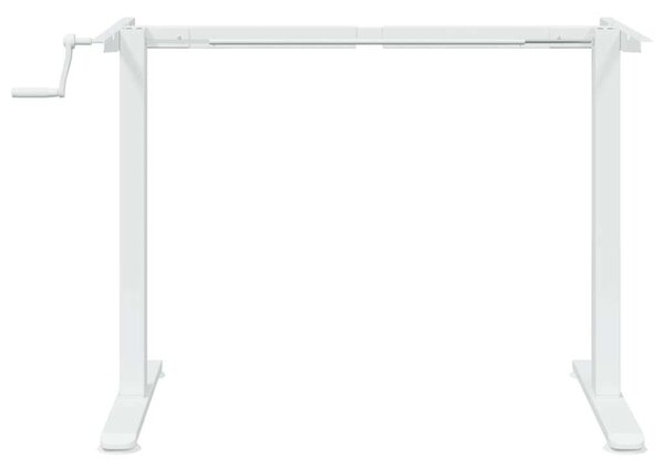 VidaXL fehér acél álló asztalváz (94-135) x 60 x (70-114) cm