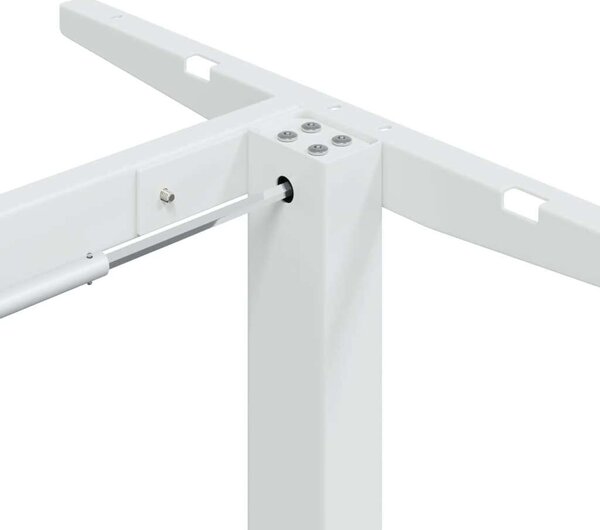 VidaXL fehér acél álló asztalváz (94-135) x 60 x (70-114) cm
