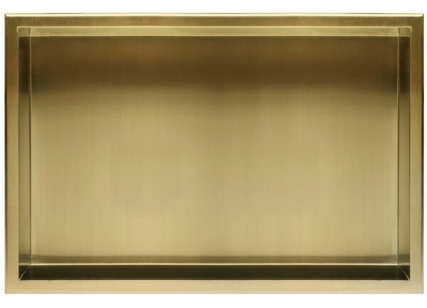 Elegáns Fürdőszoba Polc - Arany - 30x60 cm
