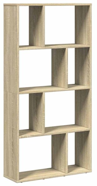 Sonoma tölgy színű szerelt fa könyvespolc 60 x 20 x 120,5 cm