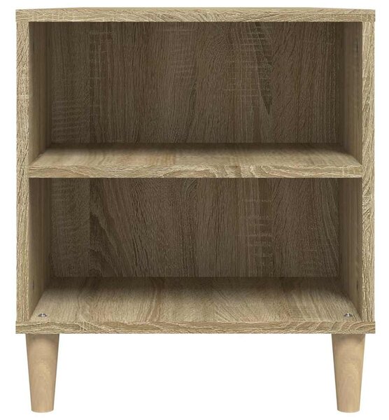 Sonoma tölgy színű szerelt fa fali TV-szekrény 102x44,5x50 cm